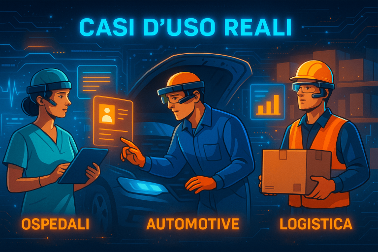 Caso reale RealWear ARC 3: azienda energetica Torino riduce trasferte del 60% con ispezioni AR remote