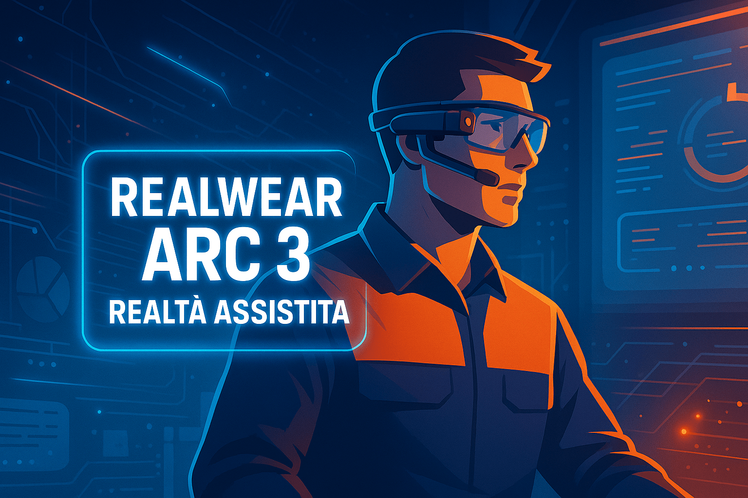 RealWear ARC 3: visore AR industriale di nuova generazione per realtà assistita hands-free