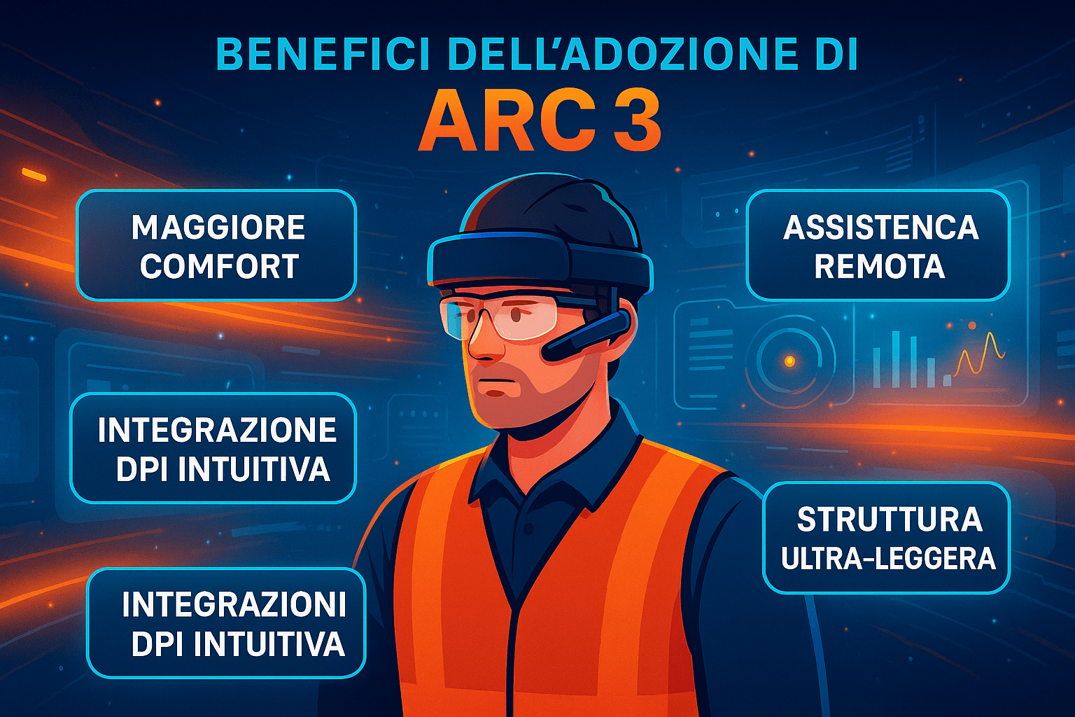 RealWear ARC 3 specifiche: processore XR2+, fotocamera 48MP, batteria hot-swap e certificazione IP66