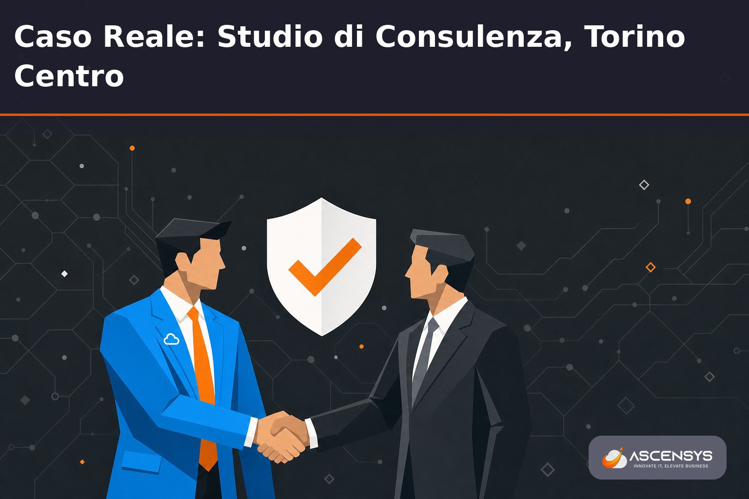 Socio di uno studio di consulenza di Torino e consulente AscenSys dopo aver attivato la MFA sugli account aziendali