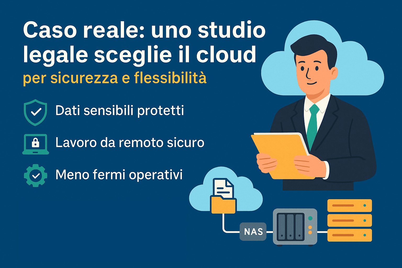 Caso reale: studio legale a Santena migra al cloud per sicurezza e flessibilità