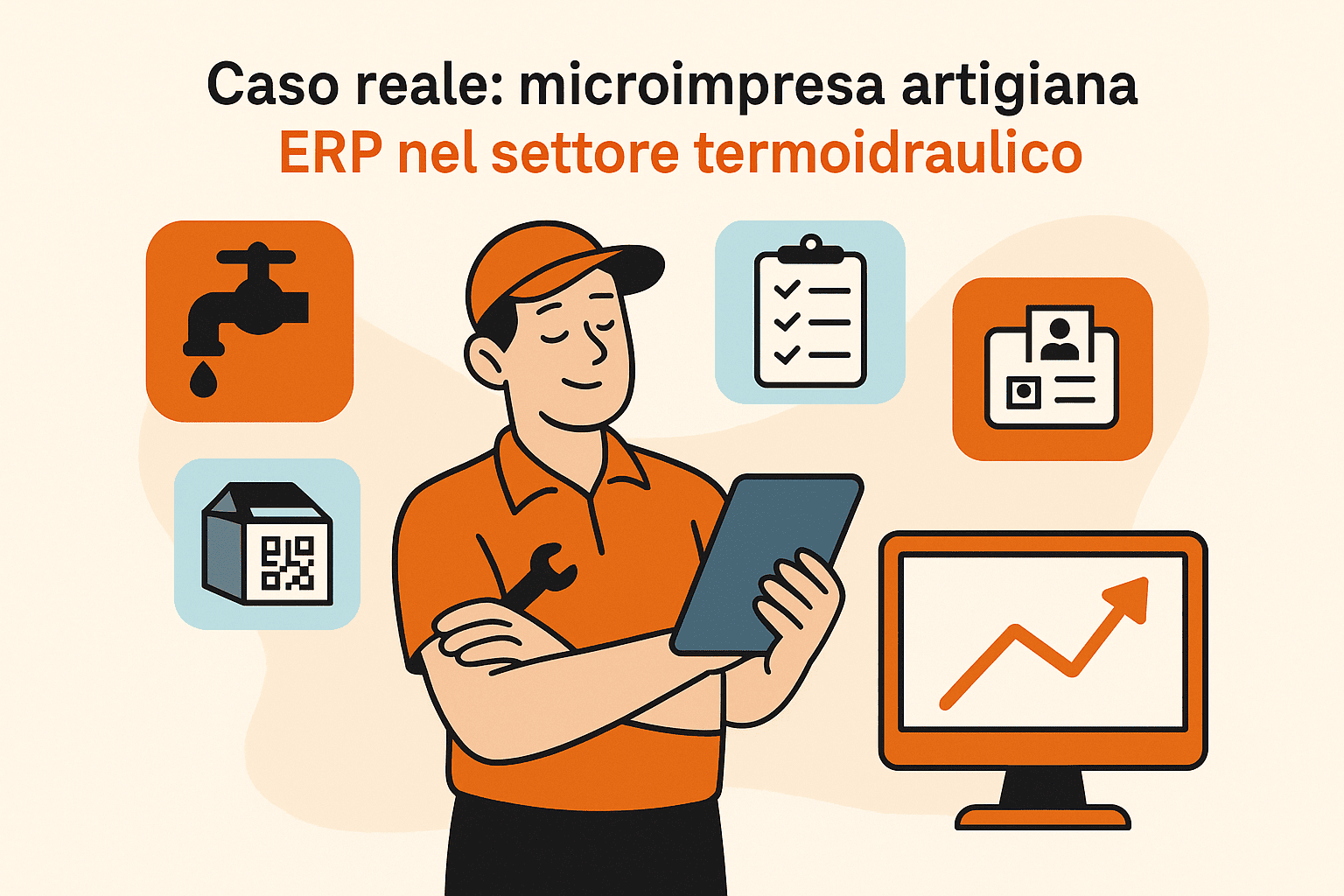 Caso reale: microimpresa artigiana passa da gestionale a ERP completo