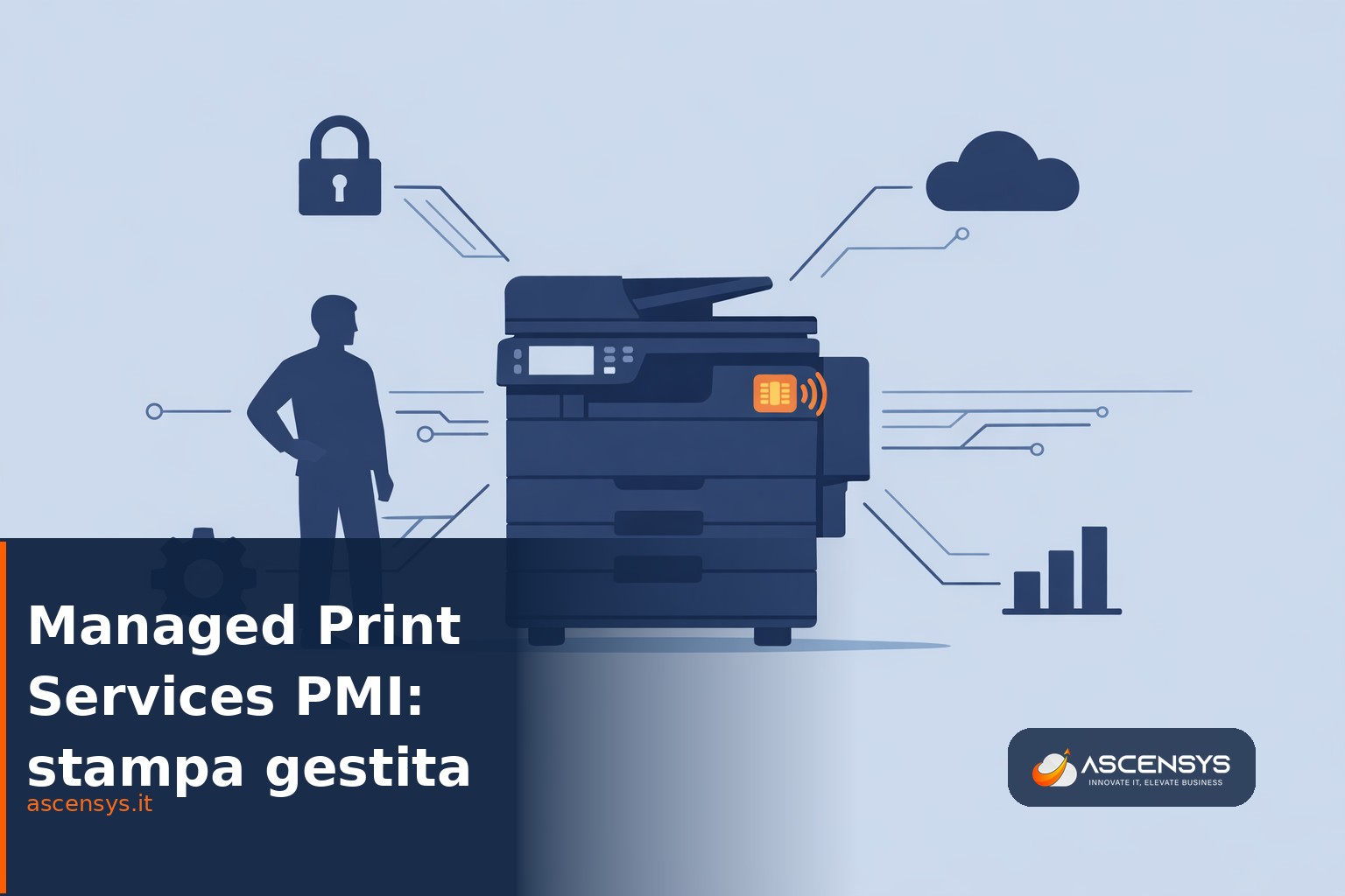 Managed Print Services per PMI di Torino: stampa gestita centralizzata con monitoraggio costi, sicurezza dei documenti e contratti in costo-copia da AscenSys CAT OKI