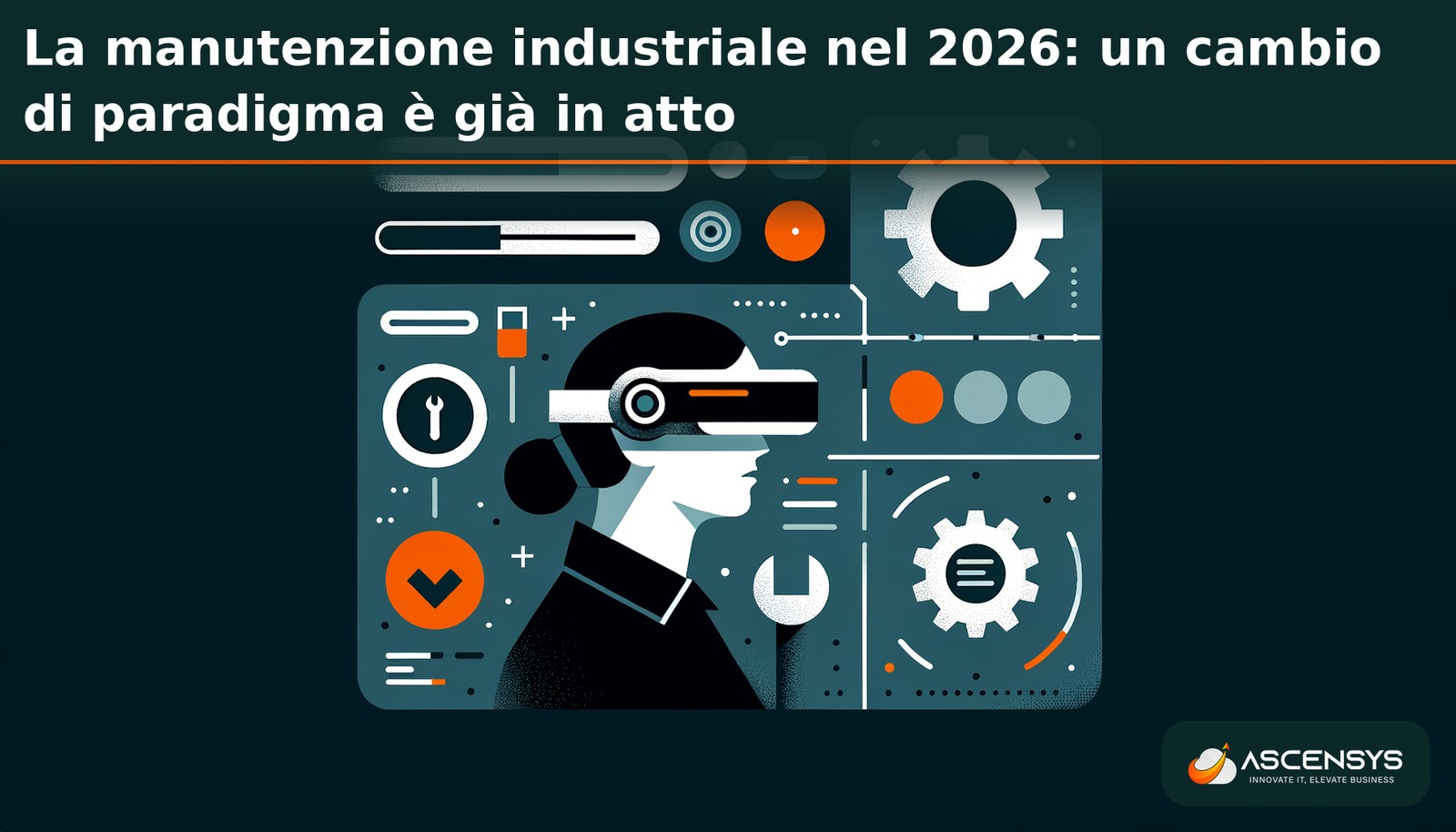 Tecnico con visore RealWear Navigator 520 in stabilimento manifatturiero italiano: realtà aumentata per manutenzione industriale con guida remota in tempo reale