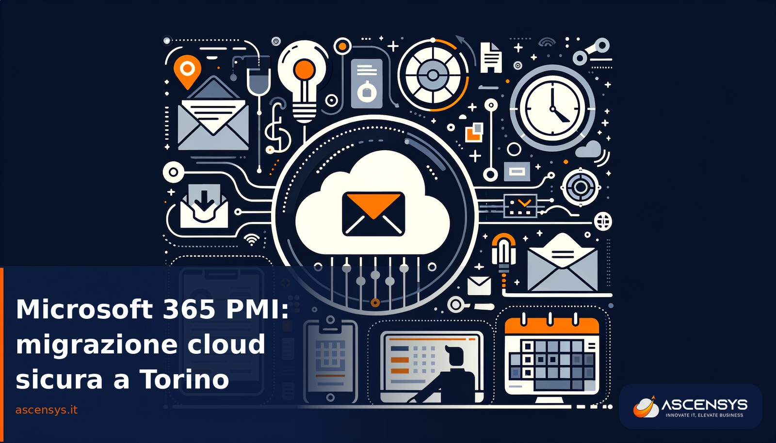 Migrazione Microsoft 365 per PMI torinesi: passaggio sicuro al cloud con AscenSys senza interruzioni operative