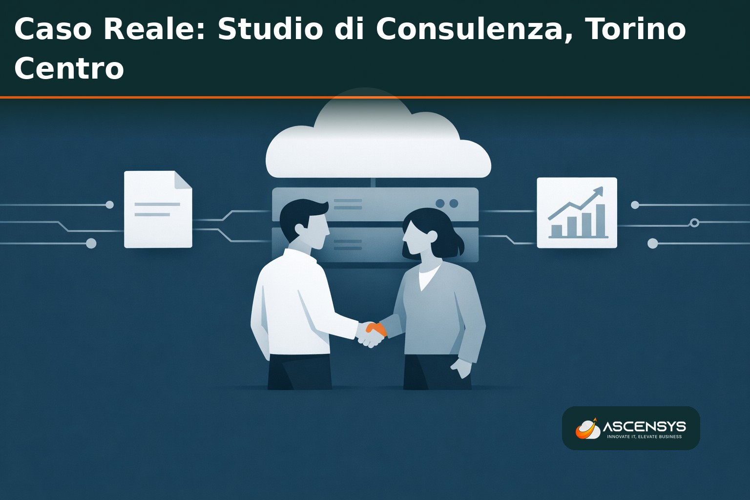 Studio di consulenza di Torino Centro adotta Microsoft Copilot 365 con AscenSys e ottiene riduzione del 32 percento del tempo su redazione documenti e risparmio ore su gestione email