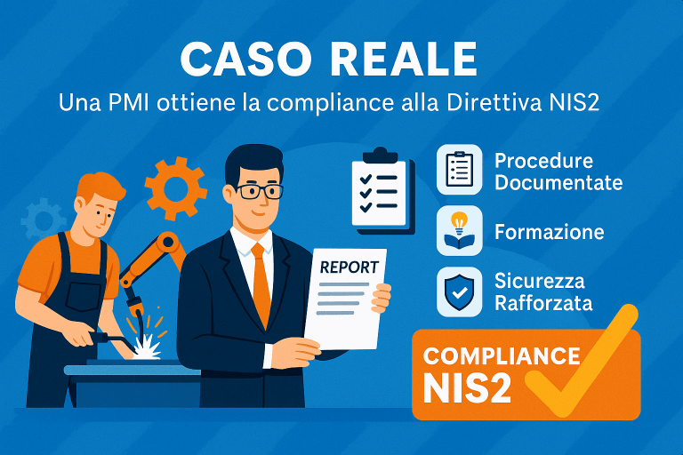 Caso reale di compliance NIS2 per PMI metalmeccanica
