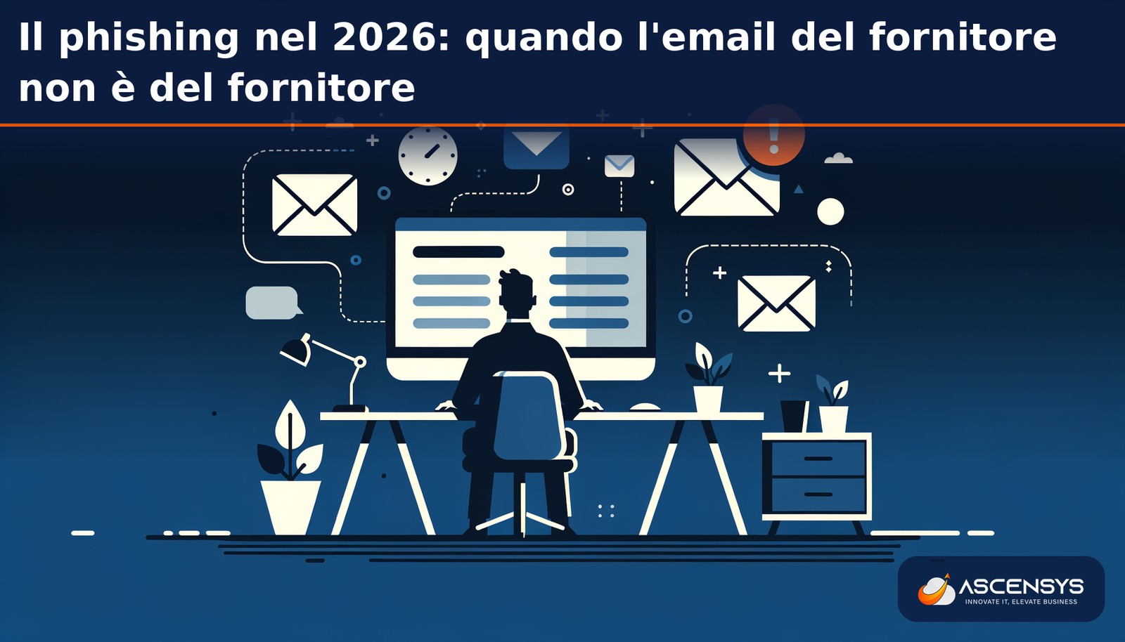 Dipendente di PMI torinese che riceve una email di phishing AI-generated indistinguibile da comunicazione legittima: il rischio del social engineering nel 2026