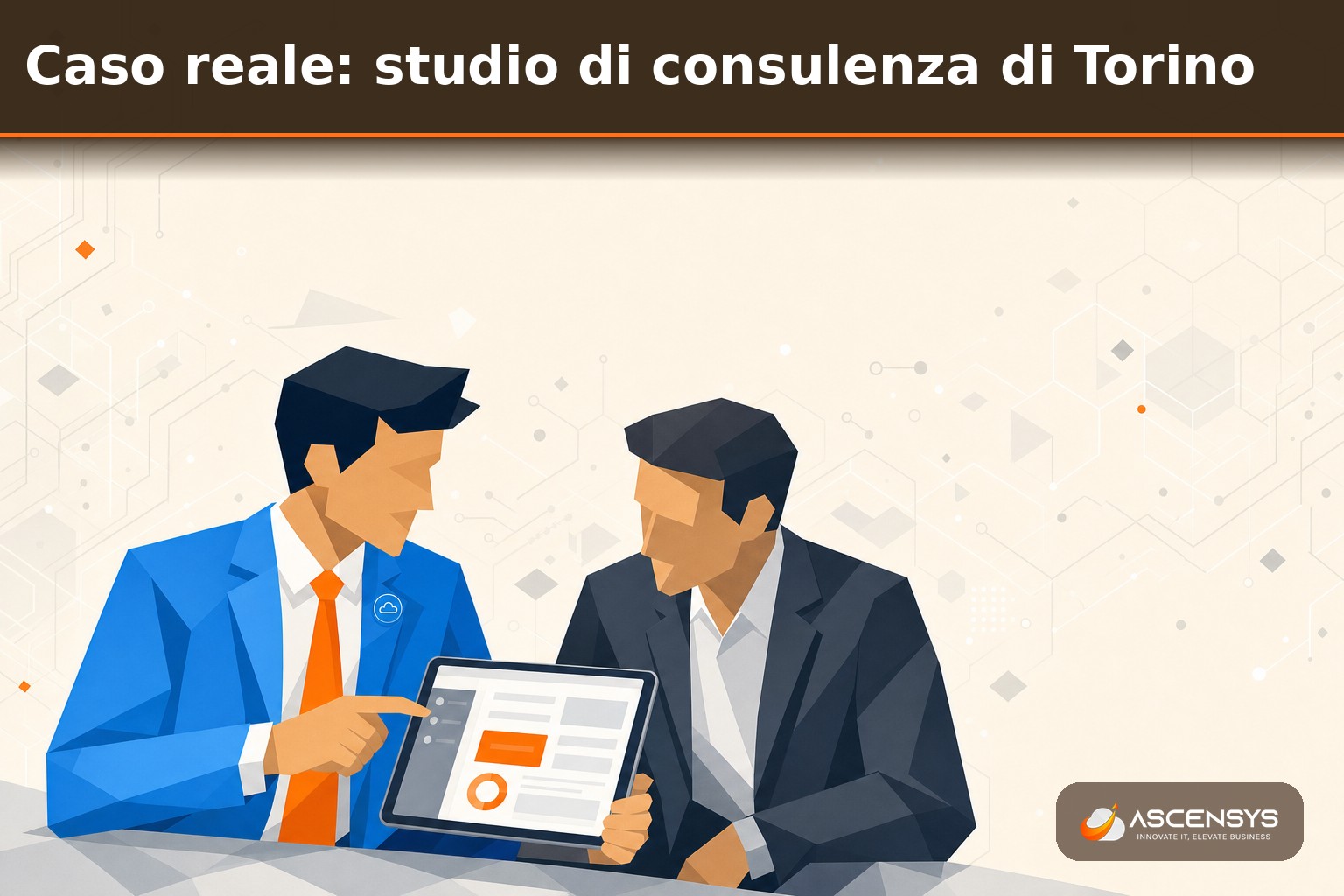 Studio di consulenza di Torino Centro adotta un portale clienti su misura con AscenSys per ridurre email e telefonate ripetitive dei clienti