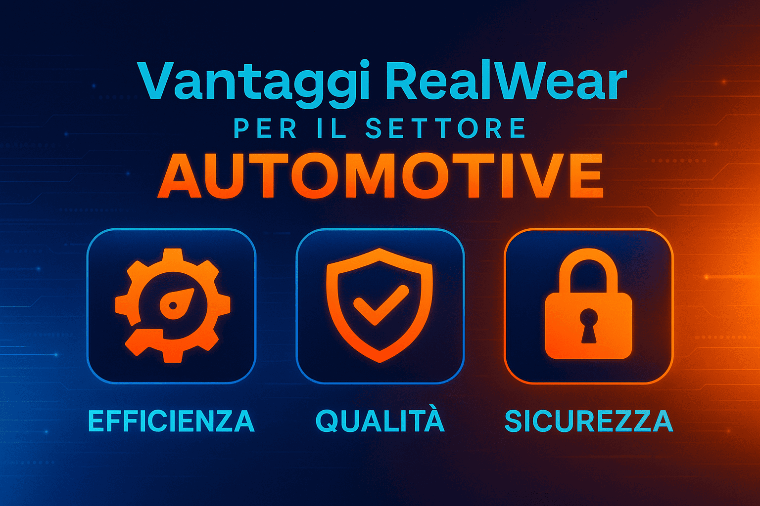 Vantaggi RealWear per automotive: efficienza, qualità e sicurezza hands-free
