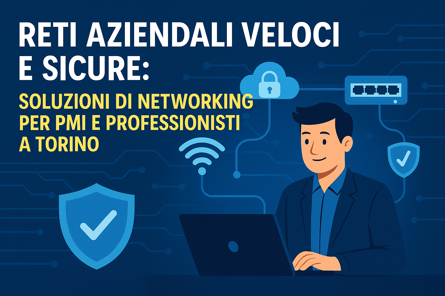 Infrastruttura di rete aziendale per PMI a Torino: performance, sicurezza e scalabilità