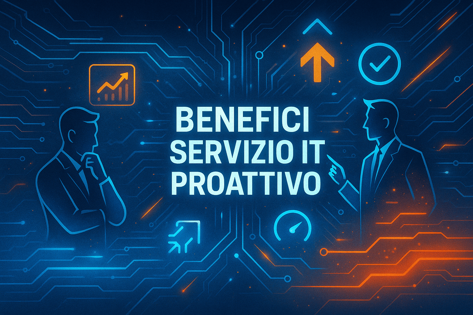 Modello MSP vs break-fix: monitoraggio proattivo, help-desk illimitato e costi prevedibili per PMI