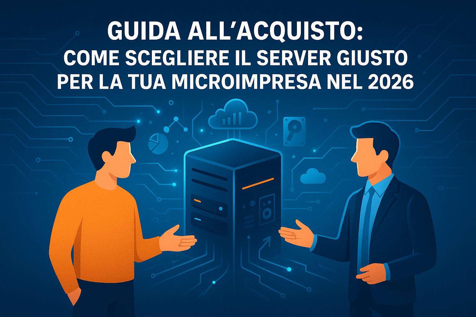 Scelta del server ideale per microimprese a Torino: confronto server fisico, NAS e cloud