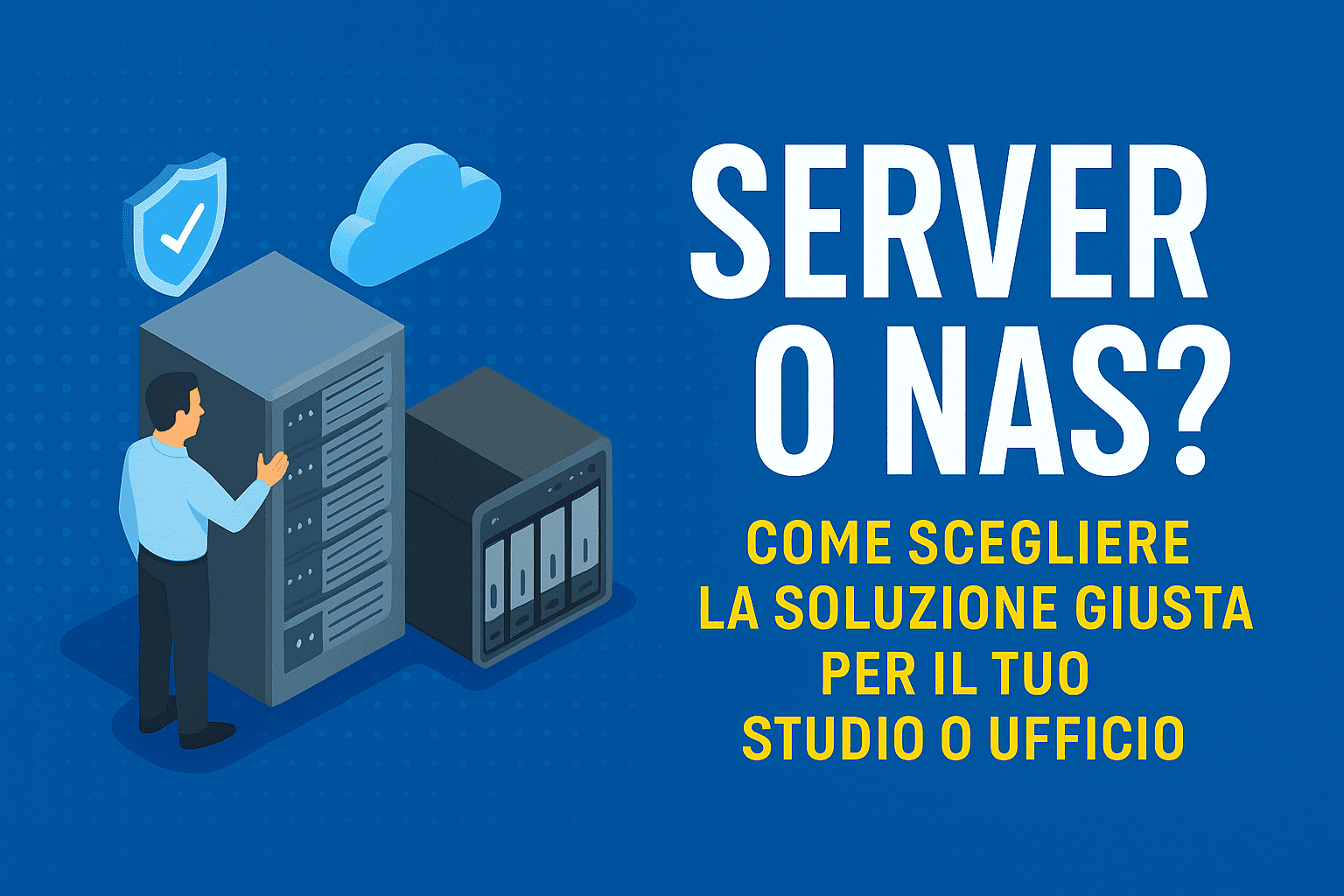 Server o NAS: guida alla scelta per studi e uffici