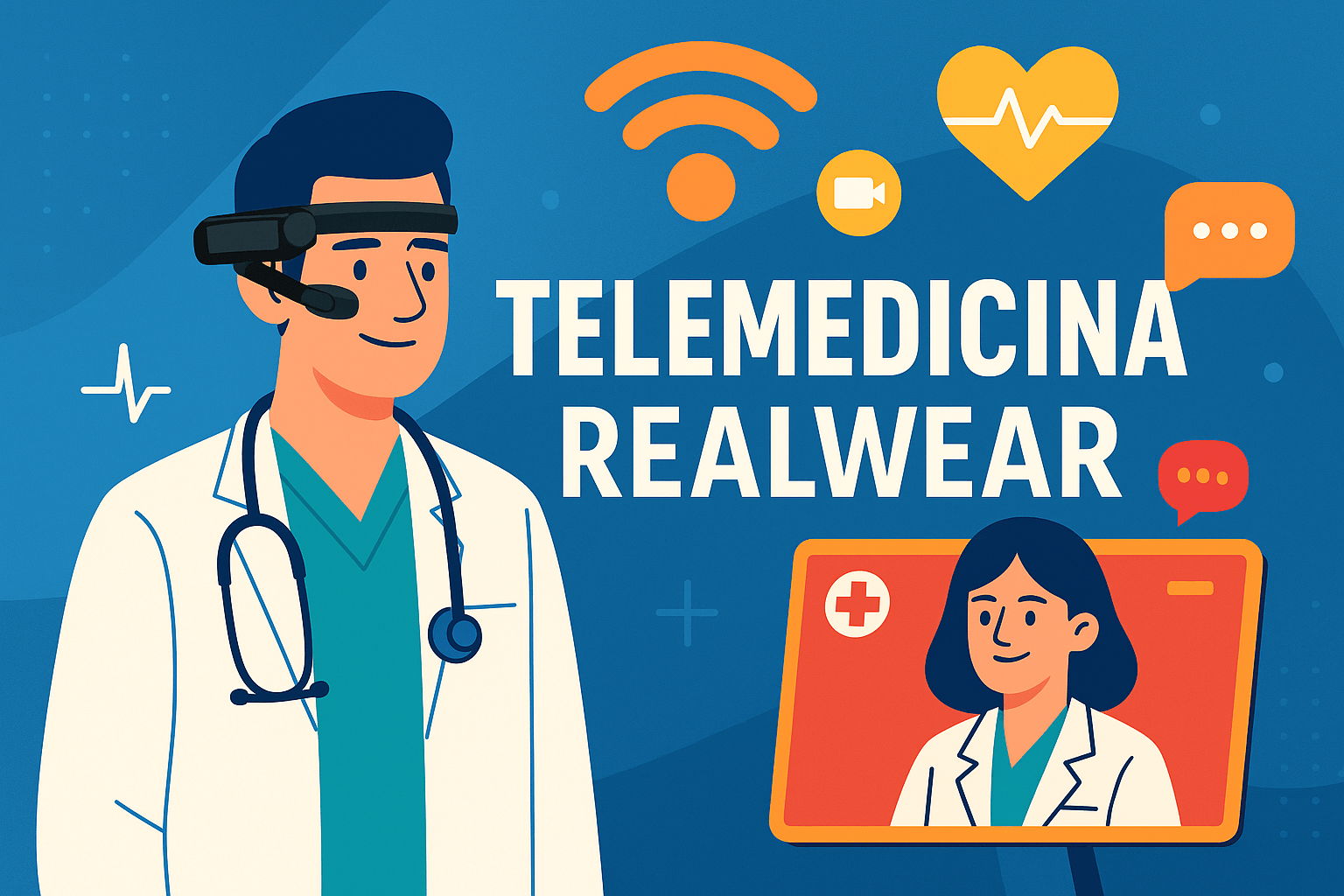 Telemedicina con RealWear Navigator 520 per visite in remoto