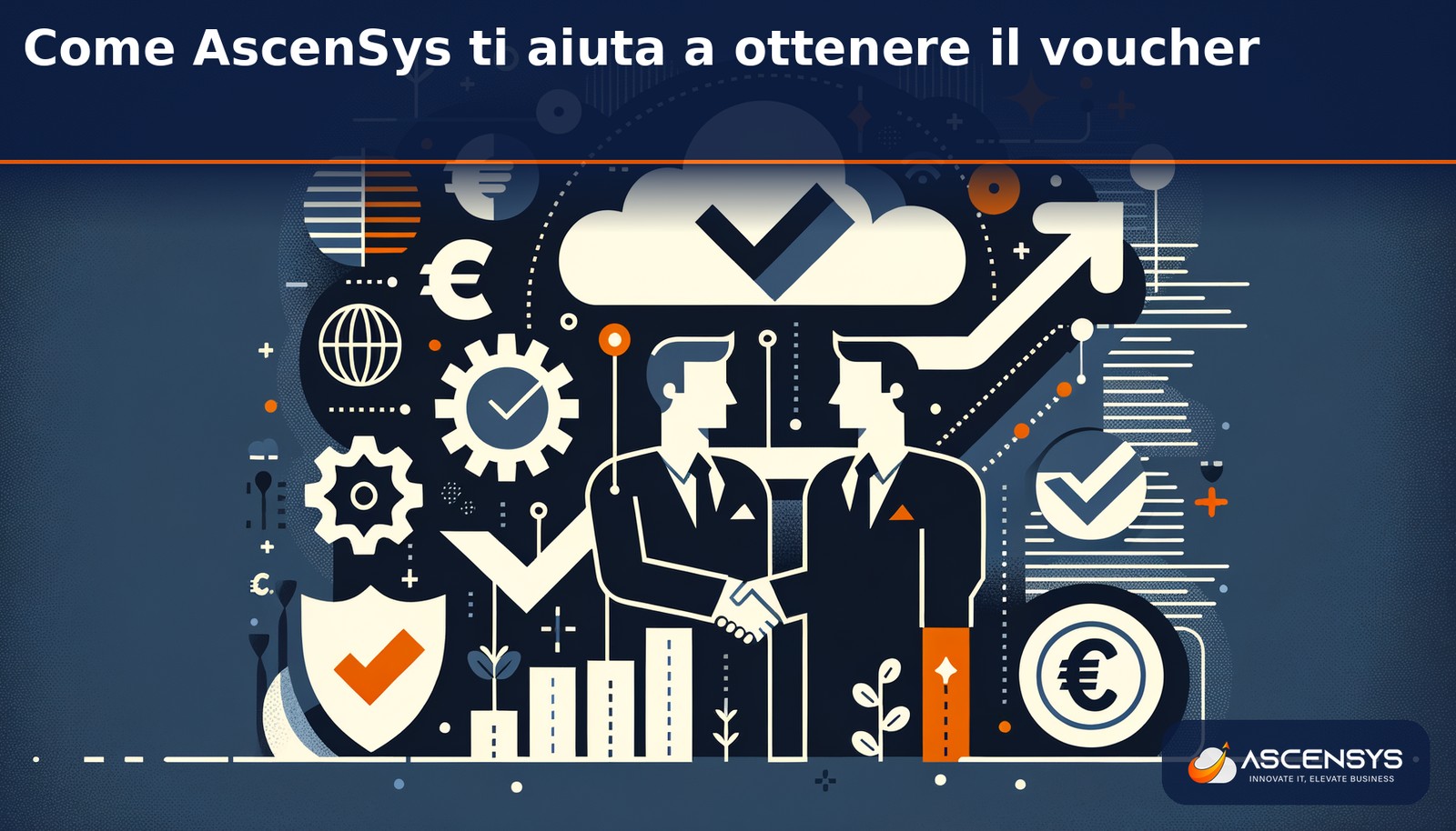 AscenSys Torino guida le PMI italiane nell'accesso al voucher MIMIT 2026 per cloud e cybersecurity: audit IT, migrazione cloud Microsoft Azure, firewall e soluzioni EDR