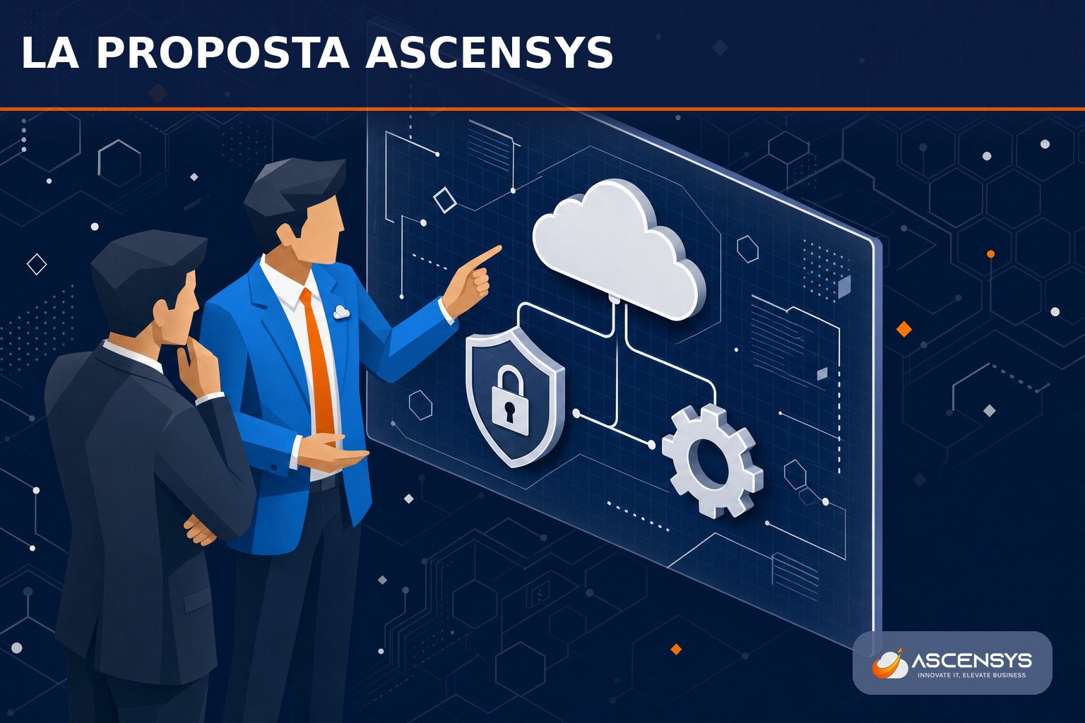 Consulente AscenSys e titolare di una PMI del Piemonte progettano insieme un investimento digitale ammissibile al voucher a fondo perduto