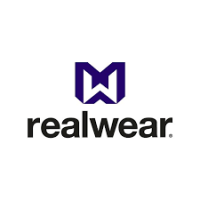 Logo RealWear – Partner ufficiale AscenSys per soluzioni di realtà aumentata e assistenza remota.